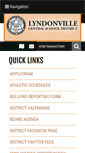 Mobile Screenshot of lyndonvillecsd.org